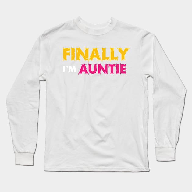 aunt shirt Long Sleeve T-Shirt by Amrshop87